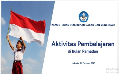 Aktivitas Pembelajaran Selama Bulan Ramadan Sesuai Instruksi Kemendikdasmen