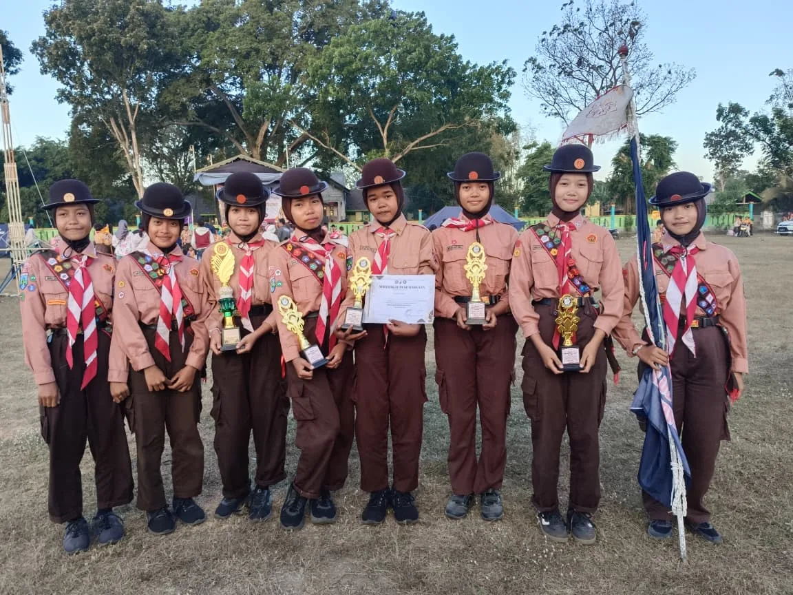 Juara II Lomba Pionering Putri Griga Scout Competition SMK PGRI 3 Kediri
