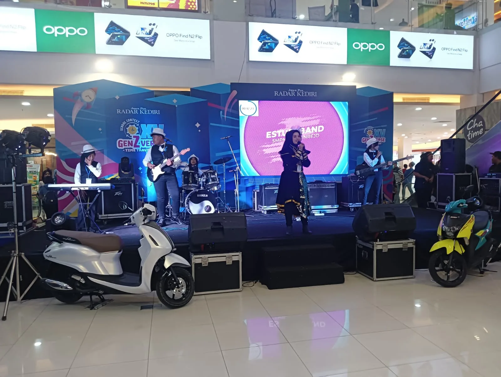 Juara Harapan II Festival Band Pelajar Tingkat Kabupaten Kediri