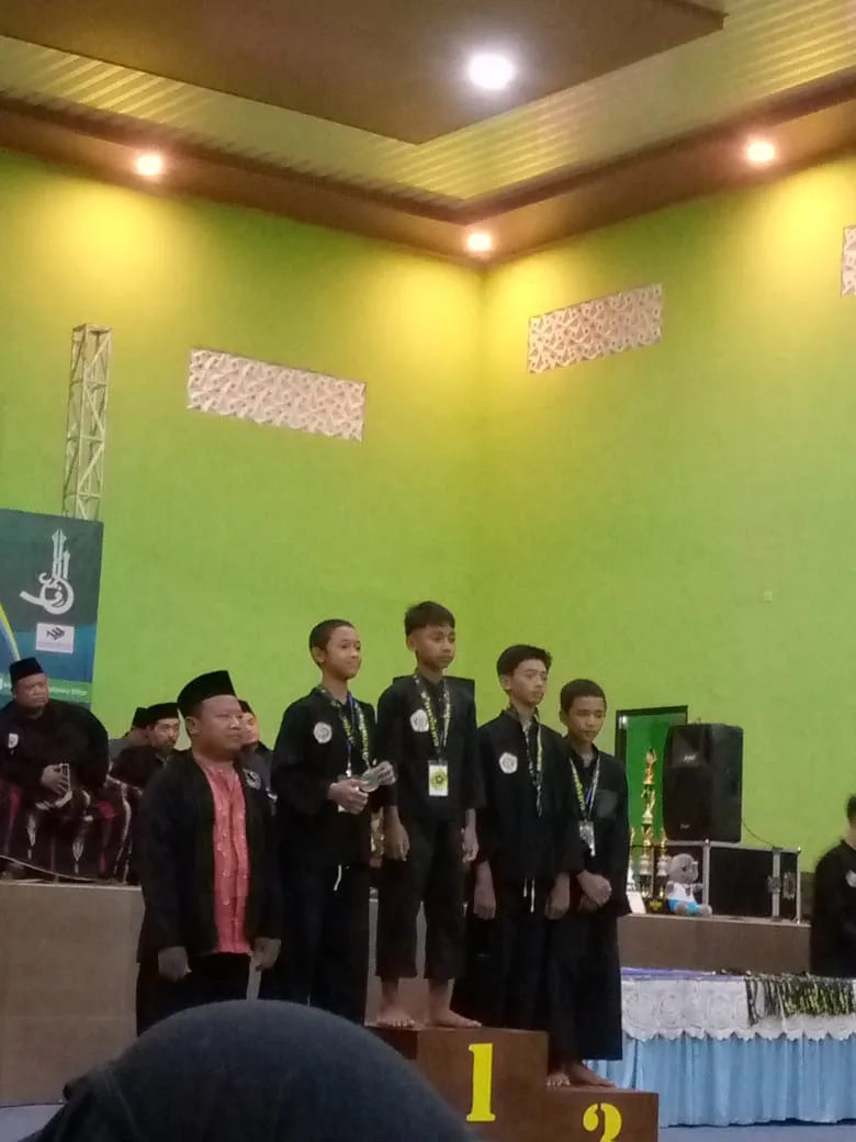 Juara III Kejurcab VI Pagar Nusa Kabupaten Kediri (Pra Remaja Putra)