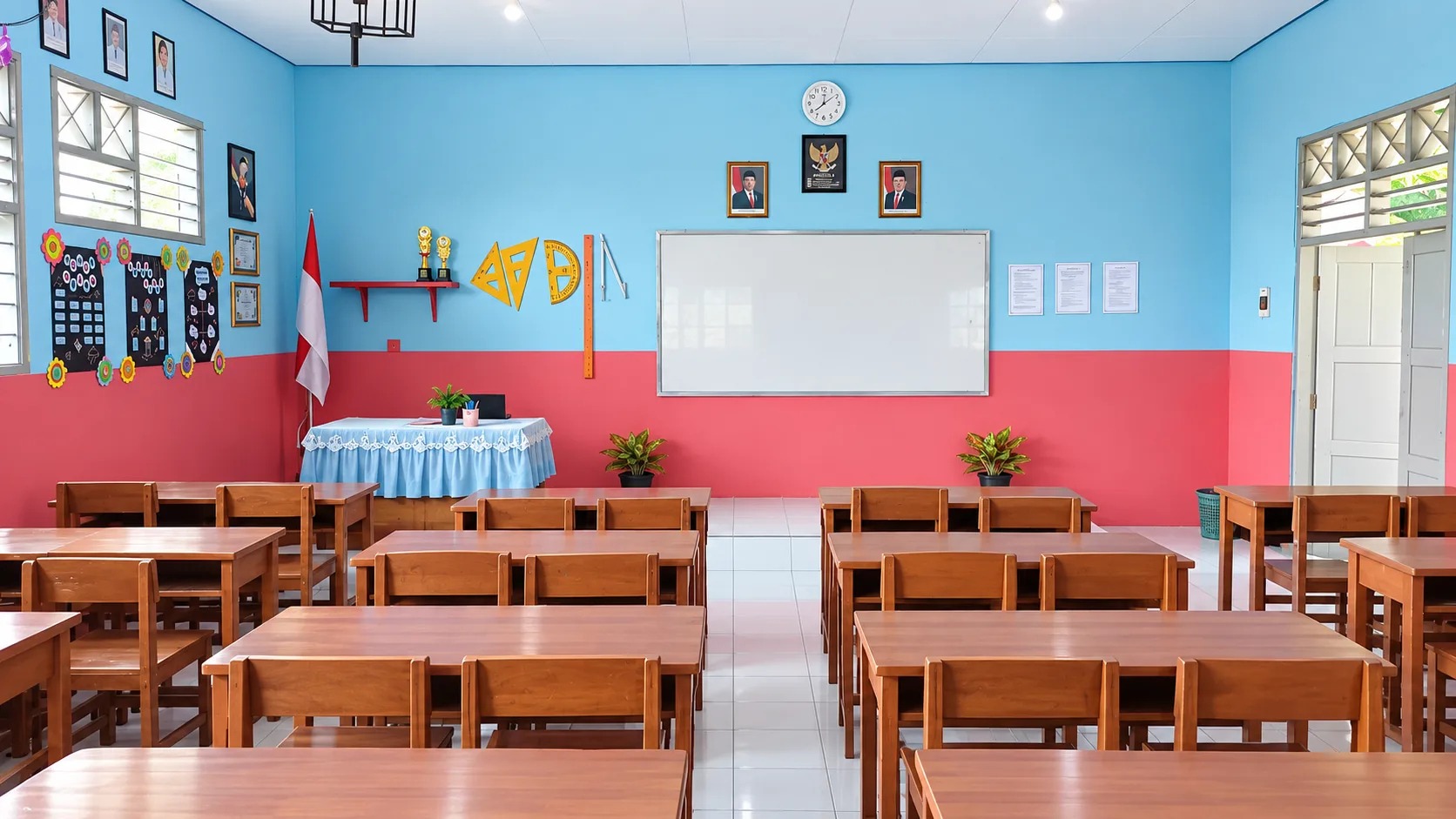 Ruang Kelas Representatif dan Smart Classroom