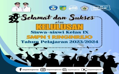 SELAMAT DAN SUKSES ATAS KELULUSAN KELAS IX TAHUN PELAJARAN 2023 2024
