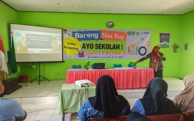 Parenting SMPN 1 Ringinrejo: Bersatu Untuk Mewujudkan Tujuan Pendidikan