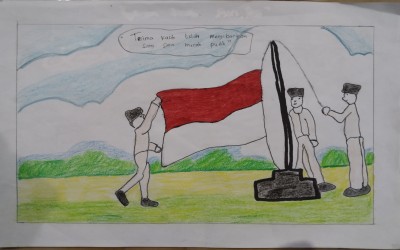 Projek Penguatan Profil Pelajar Pancasila (P5) : Upaya Menumbuhkan Jiwa Nasioanlsme Melalui Upacara Bendera