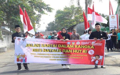 Dies Natalis SMPN 1 Ringinrejo Ke-30 Dan HUT RI Ke-79