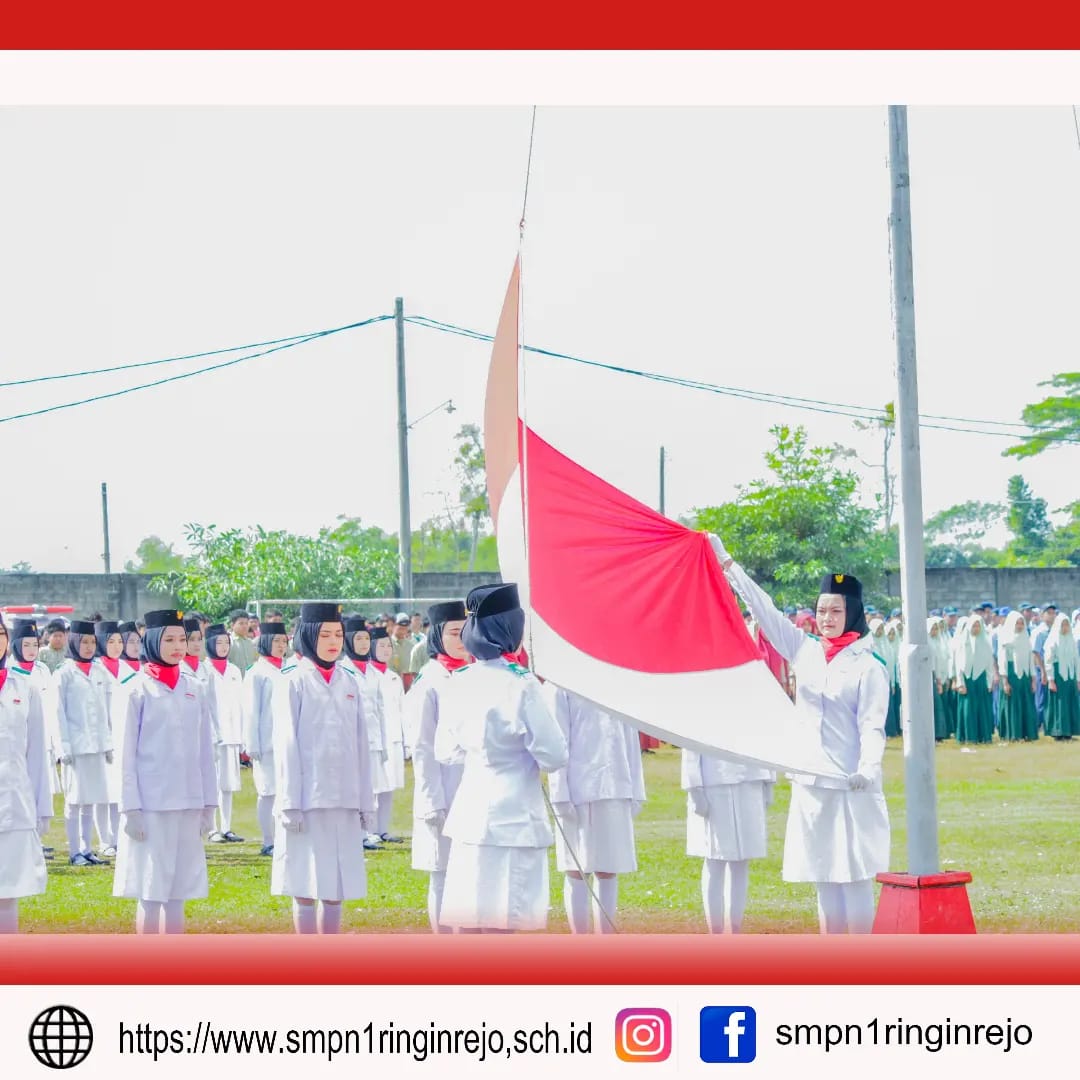 Menginspirasi Patriotisme dan Kepemimpinan “PASKIBRA SMPN 1 Ringinrejo”