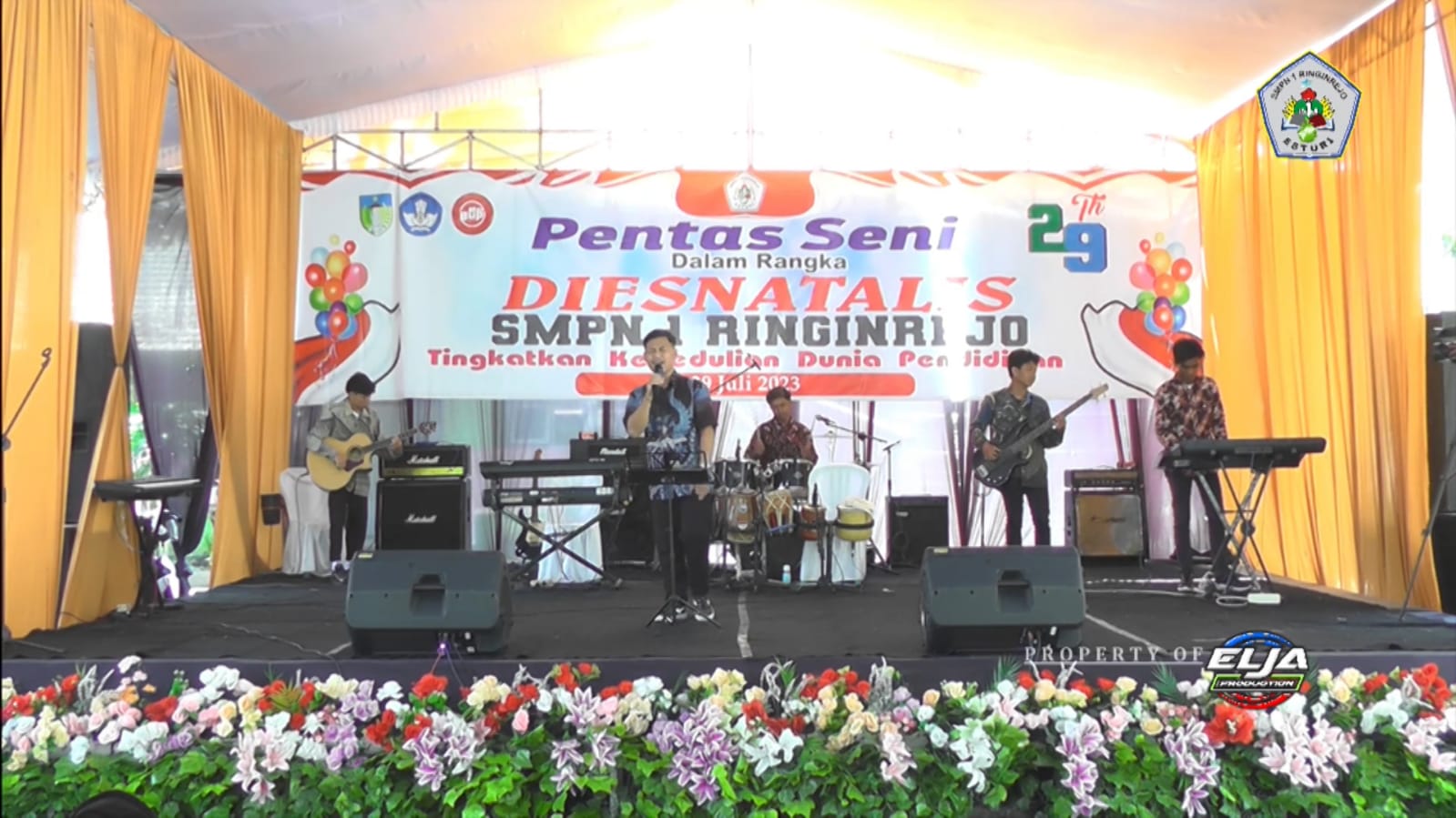 DIESNATALIS SMP NEGERI 1 RINGINREJO  KE 29