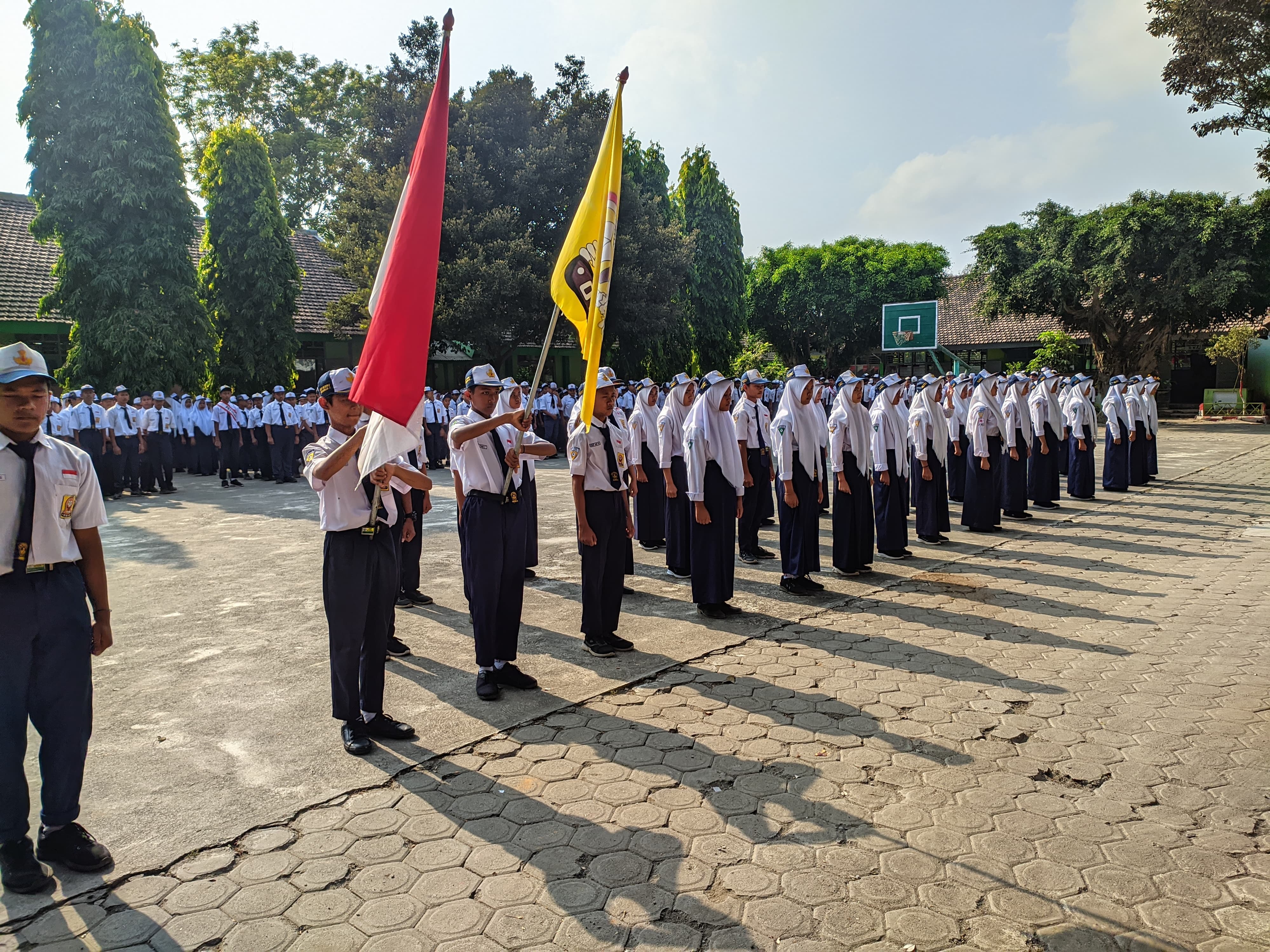 Pelantikan OSIS SMPN 1 Ringinrejo Masa Bakti 2023-2024