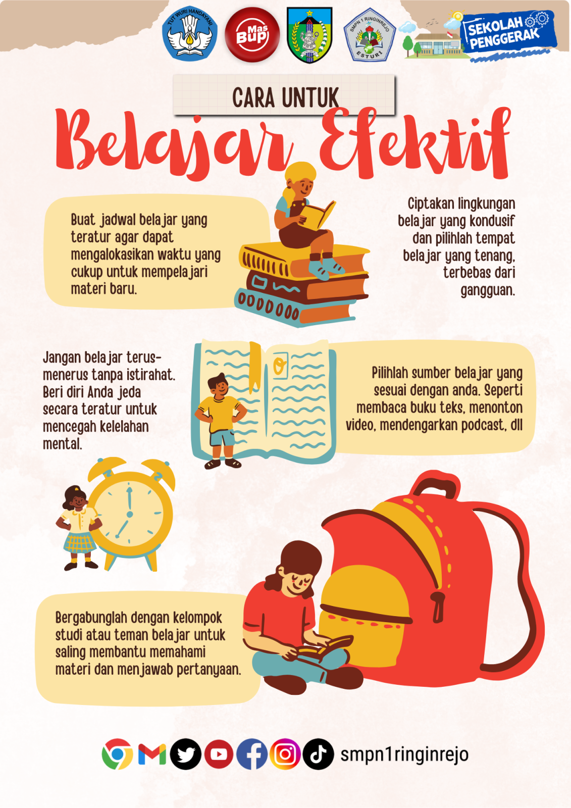 Yuk Sekolah di SMPN 1 Ringinrejo