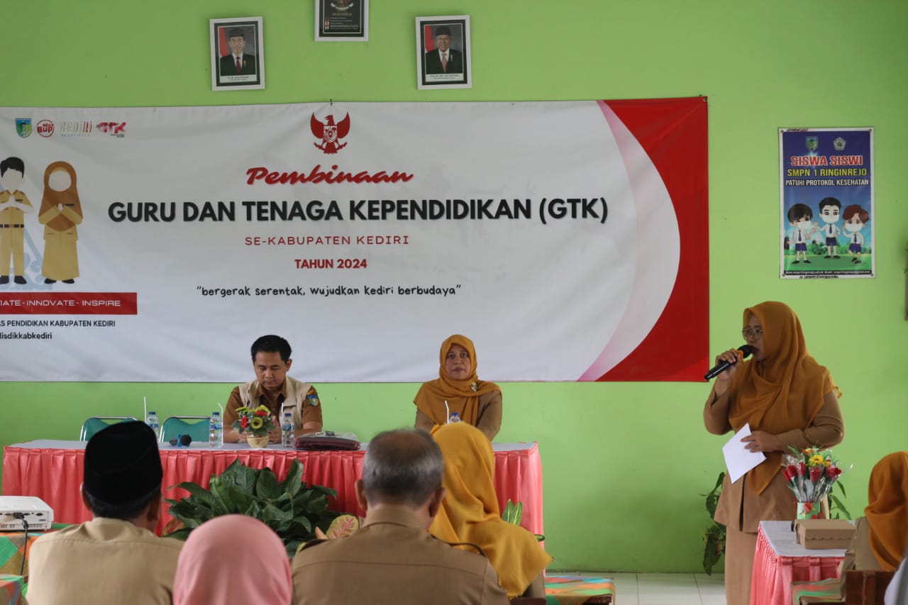 Mengoptimalkan Kualitas Pendidikan melalui Pembinaan Guru dan Tenaga Kependidikan (GTK) oleh Dinas Kabupaten Kediri