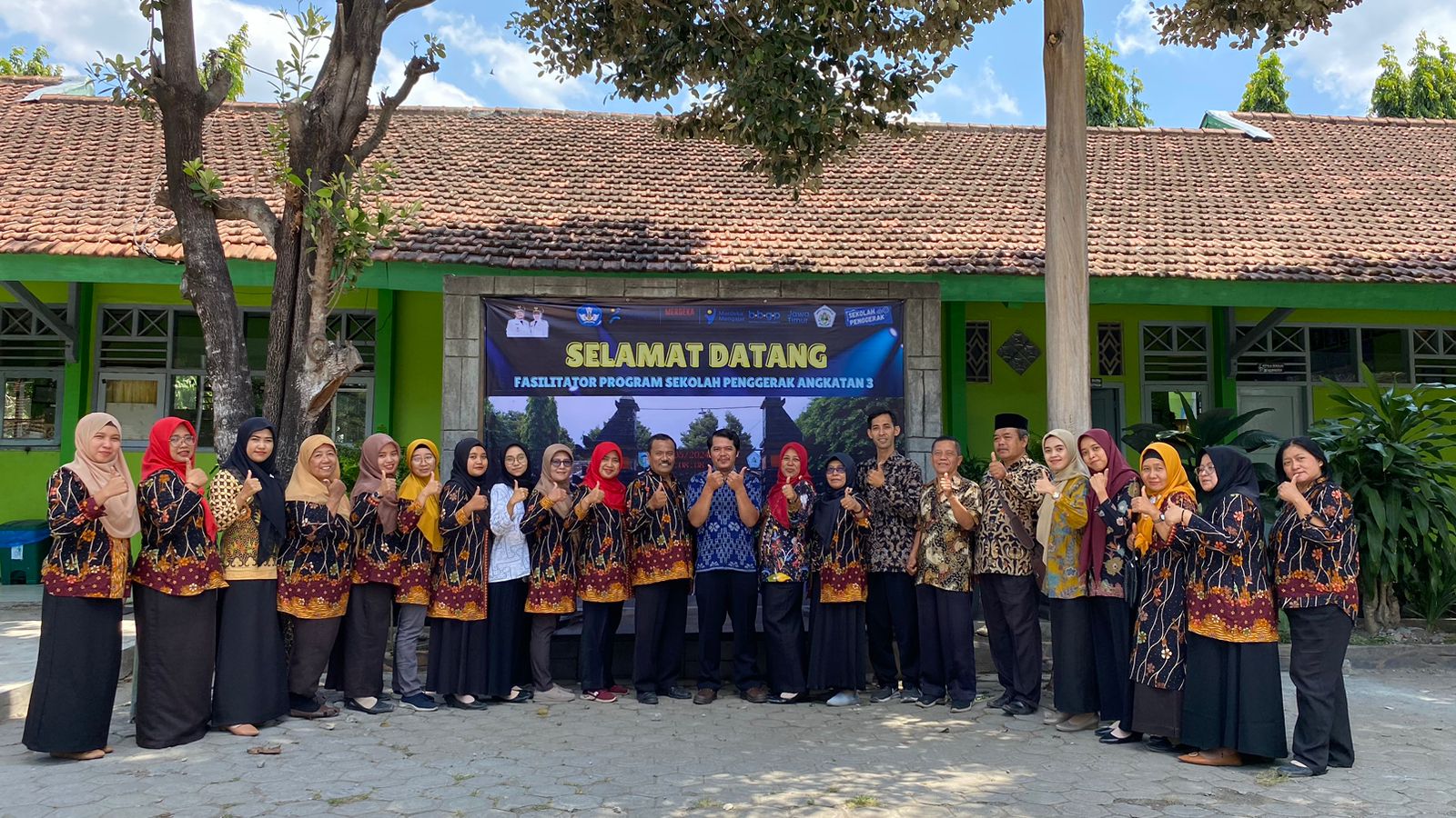 Kunjungan Kerja Balai Besar Guru Penggerak (BBGP) Jawa Timur ke SMPN 1 Ringinrejo