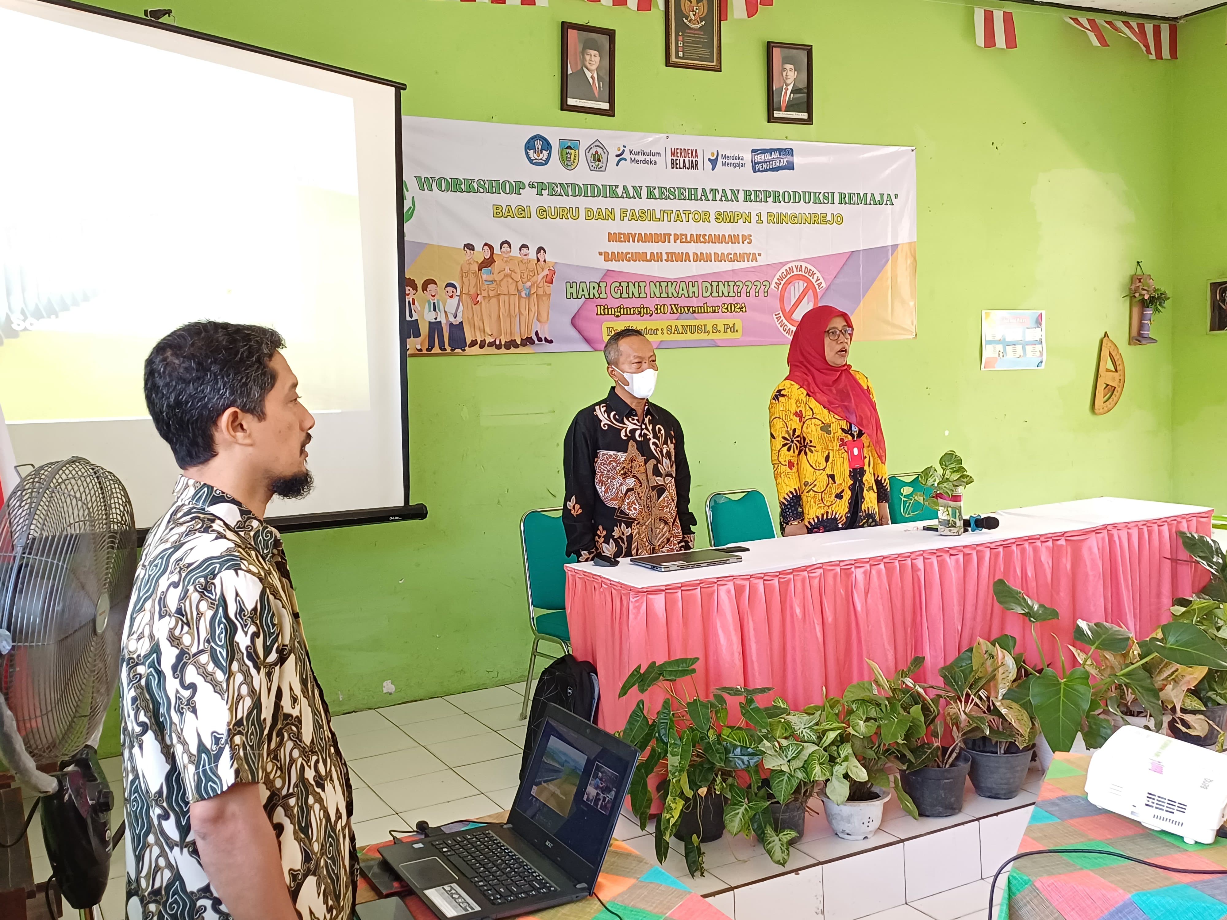 Workshop Pendidikan Kesehatan Reproduksi Remaja Bagi Guru dan Fasilitataor dalam rangka menyambut Proyek Penguatan Profil Pelajar Pancasila (P5)