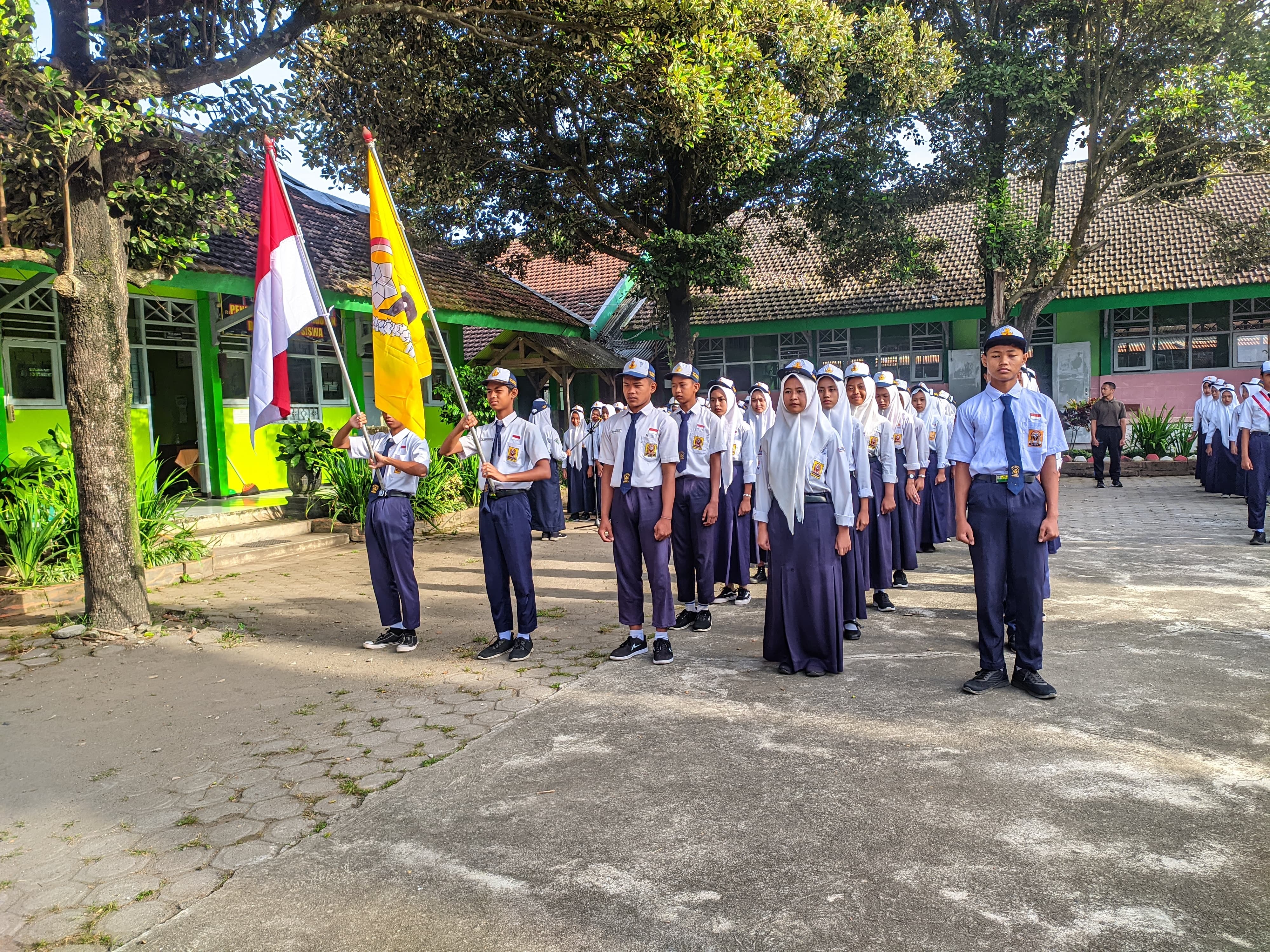 Pelantikan OSIS SMPN 1 Ringinrejo Masa Bakti 2024/2025