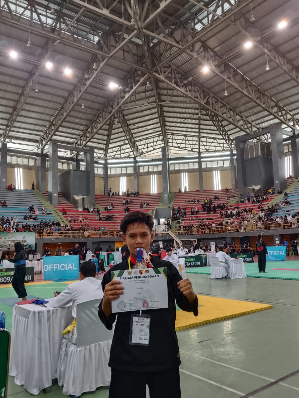 SMPN 1 Ringinrejo Borong Prestasi Pencak Silat Piala Dandim Cup II