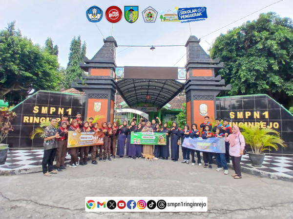 SMPN 1 Ringinrejo Berbagi Takjil, Wujud Kepedulian di Bulan Ramadhan