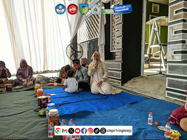 Halal Bihalal Keluarga besar SMPN 1 Ringinrejo